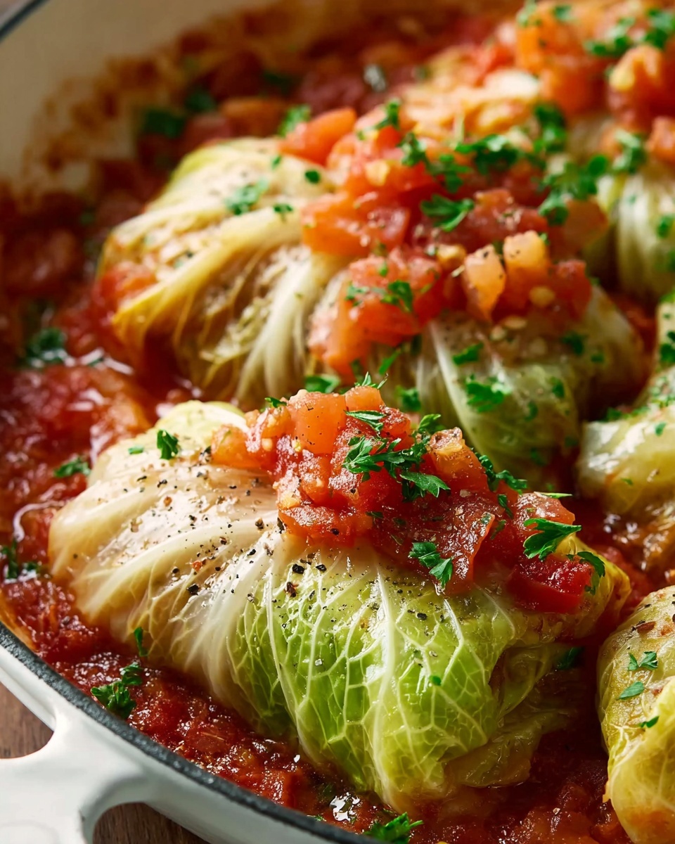 Mediterranean-Style Unstuffed Cabbage Rolls Recipe - Recipe Image