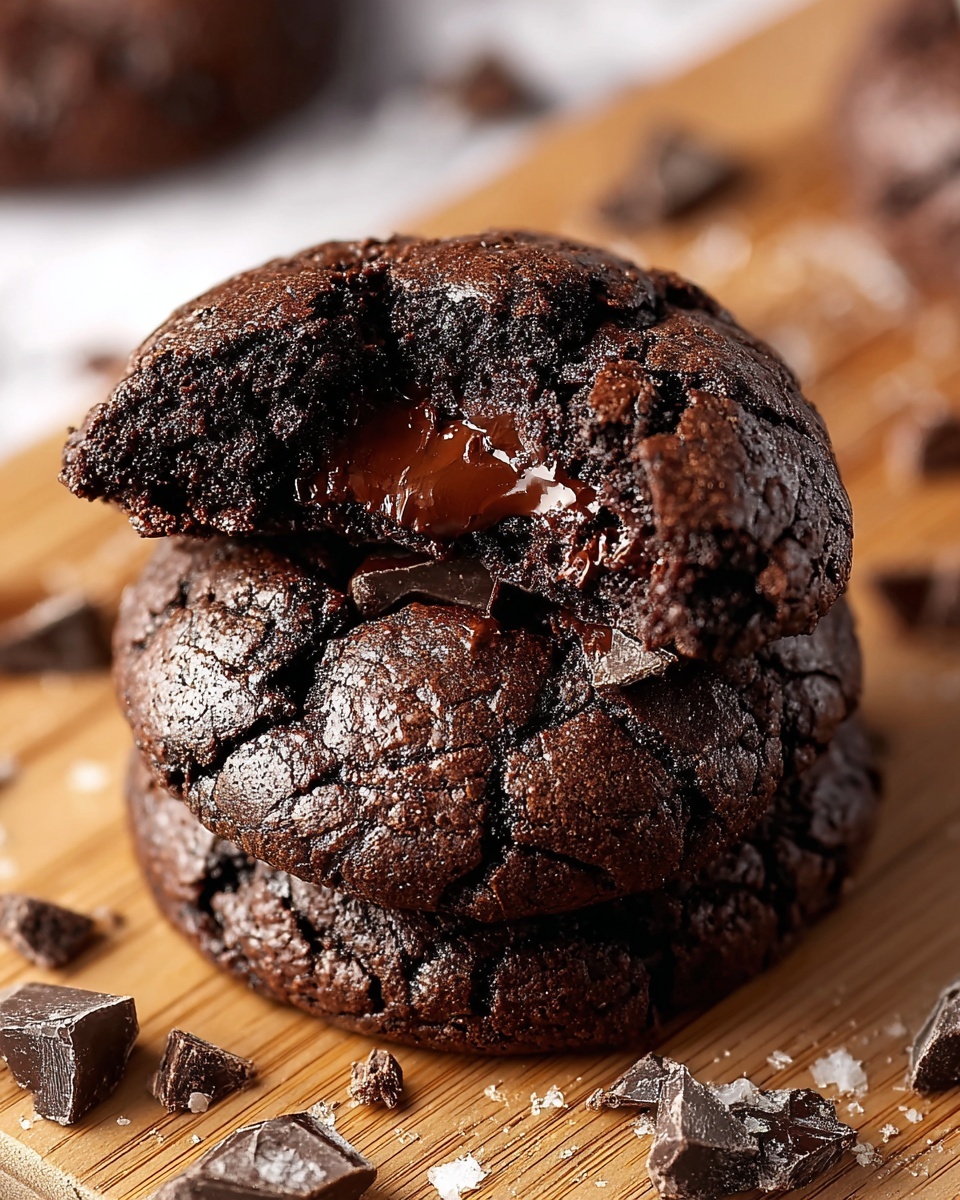Chocolate Fudge Cookies Recipe - Recipe Image