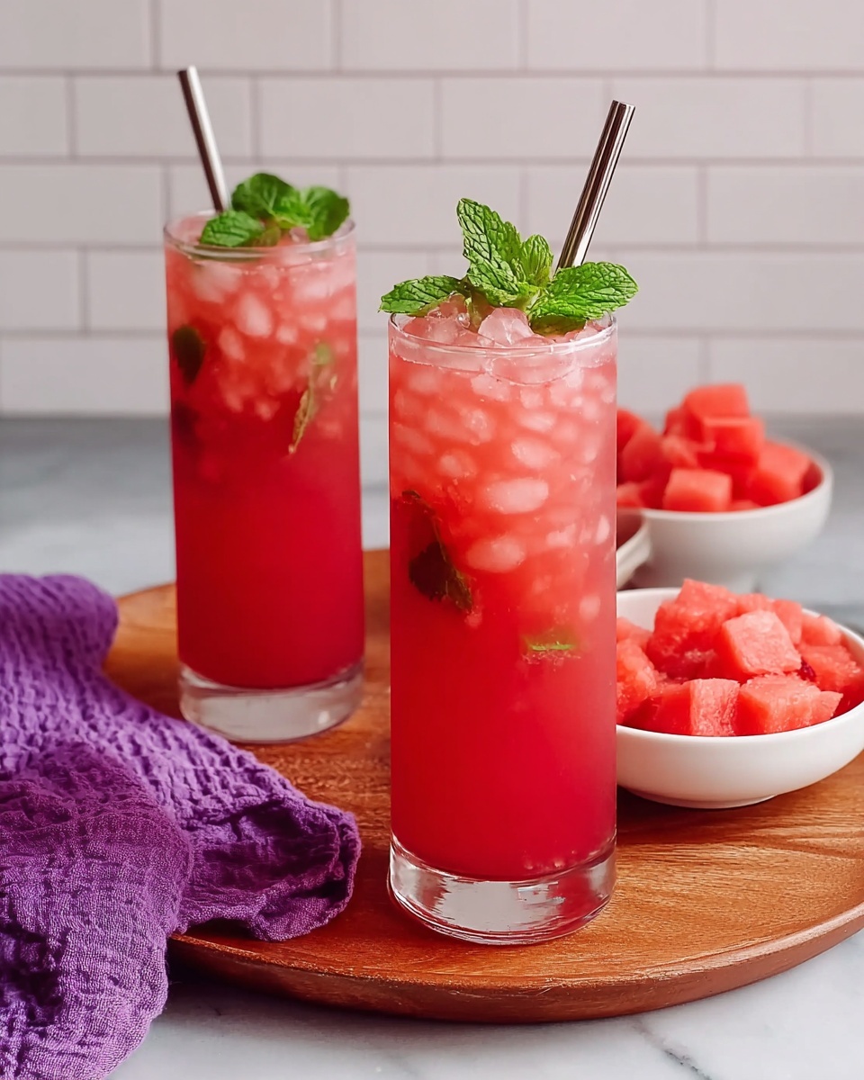 Refreshing Watermelon Water Recipe - Recipe Image
