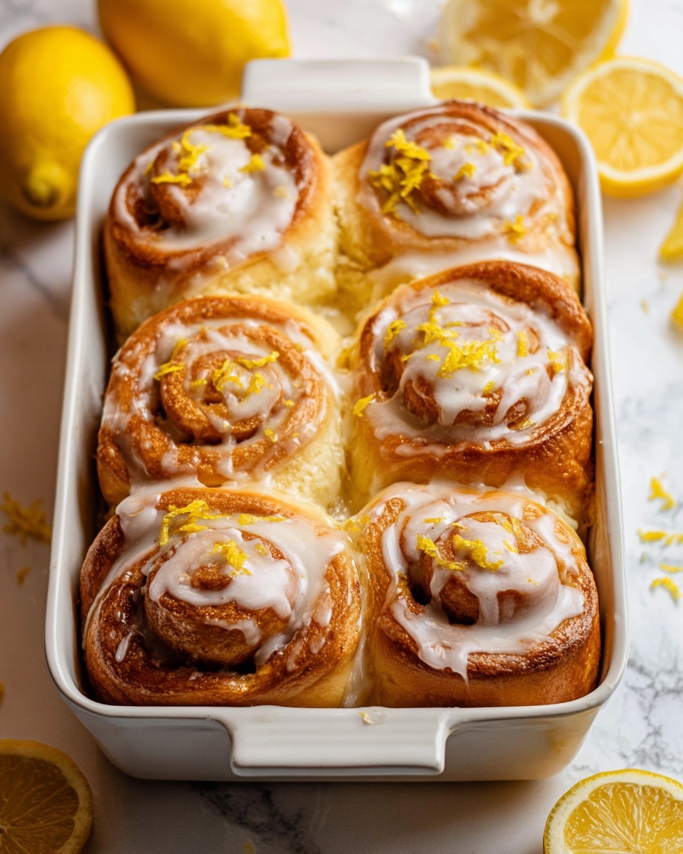 Lemon Rolls Recipe - Recipe Image