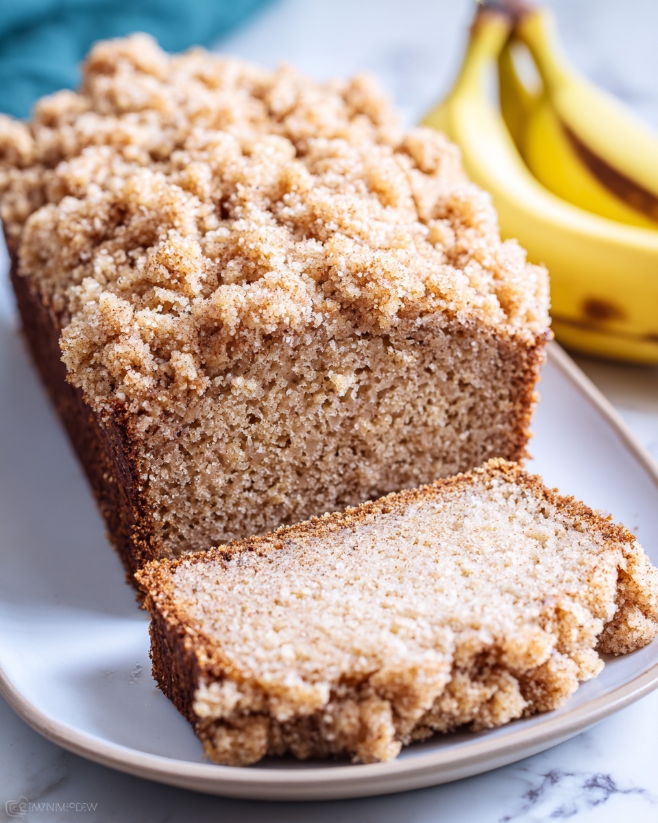 Coffee Cake Banana Bread Recipe - Recipe Image