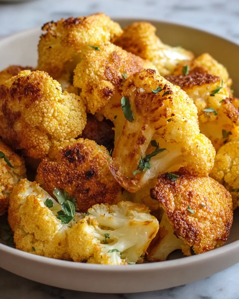Roasted Parmesan Cauliflower Bites Recipe - Recipe Image