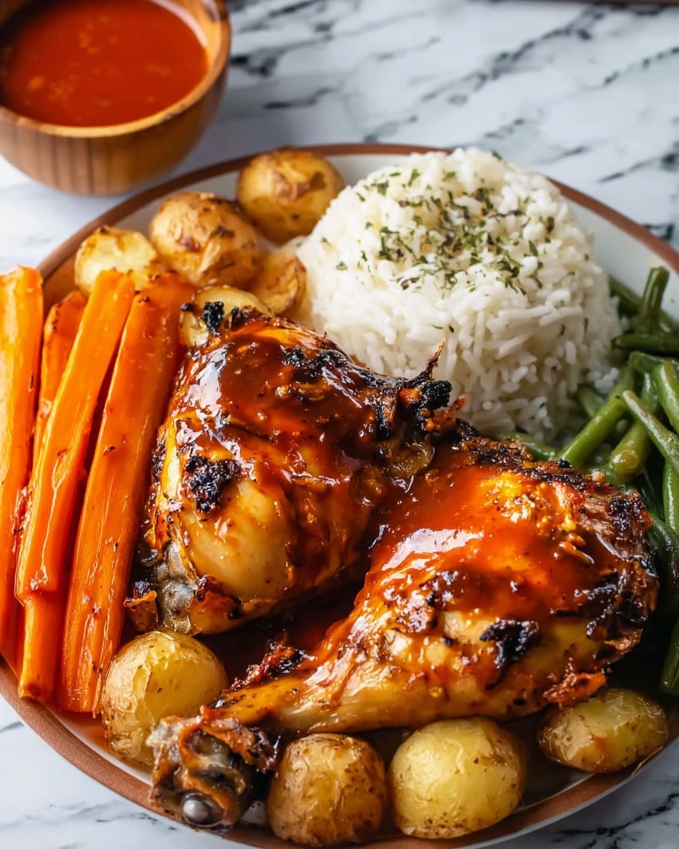 Korean BBQ Rotisserie Chicken Recipe - Recipe Image