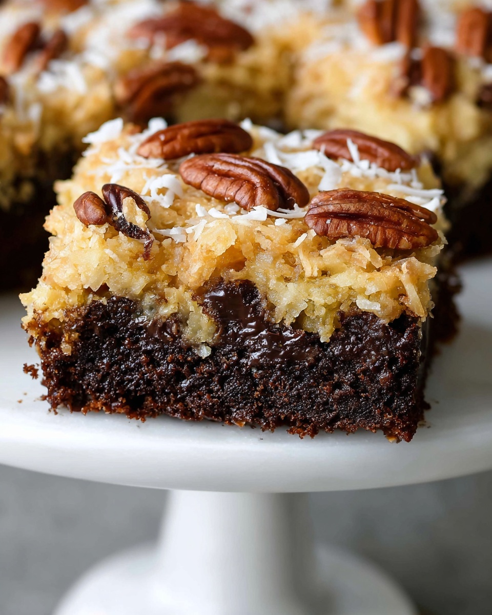 German Chocolate Pound Cake Recipe - Recipe Image
