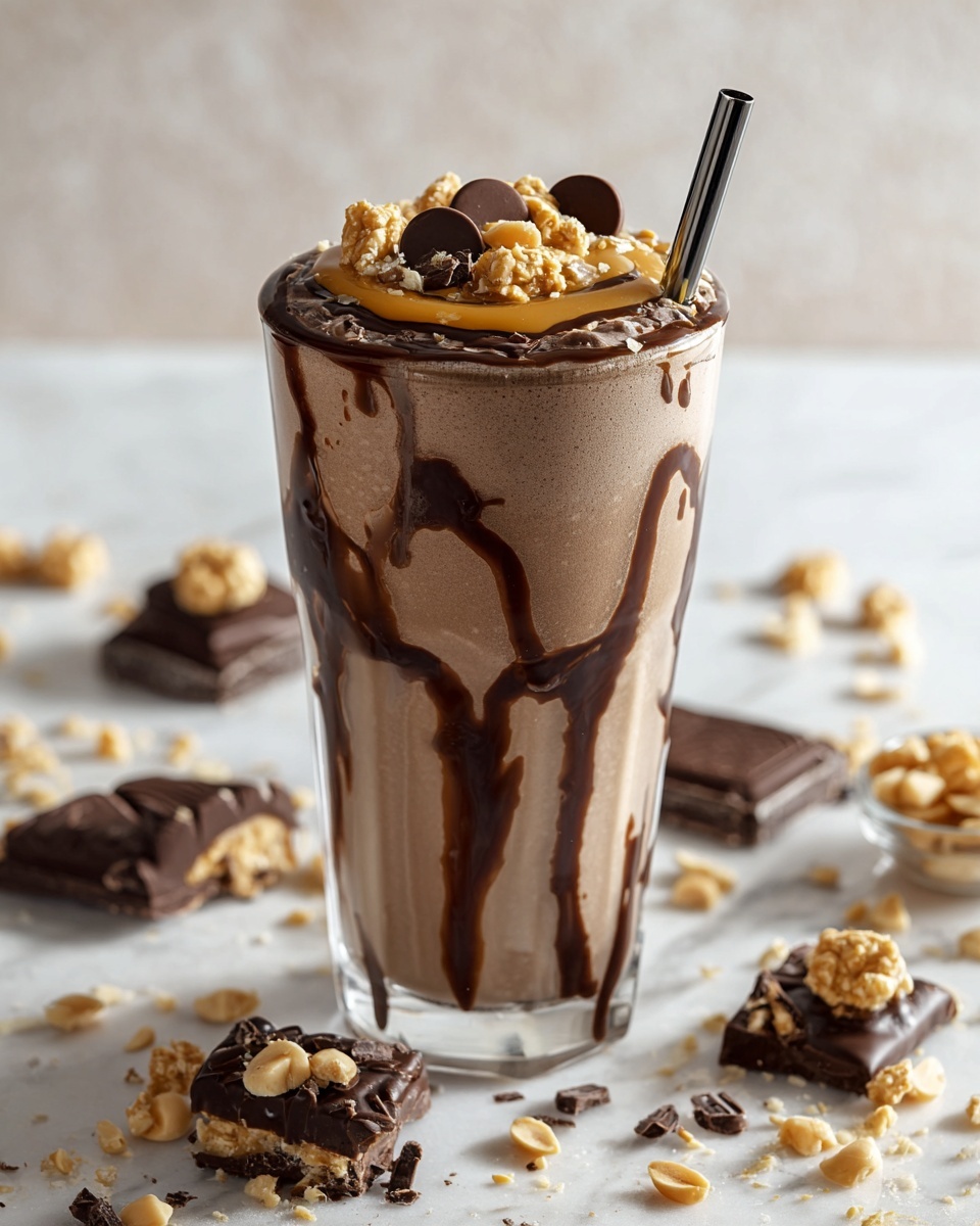 Peanut Butter Cup Smoothie Recipe - Recipe Image