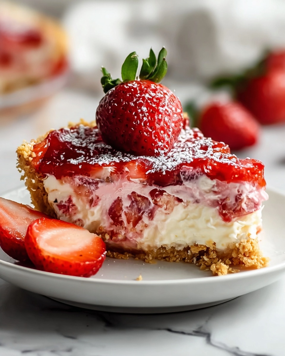 Easy Strawberry Cheesecake Dump Cake Recipe - Recipe Image