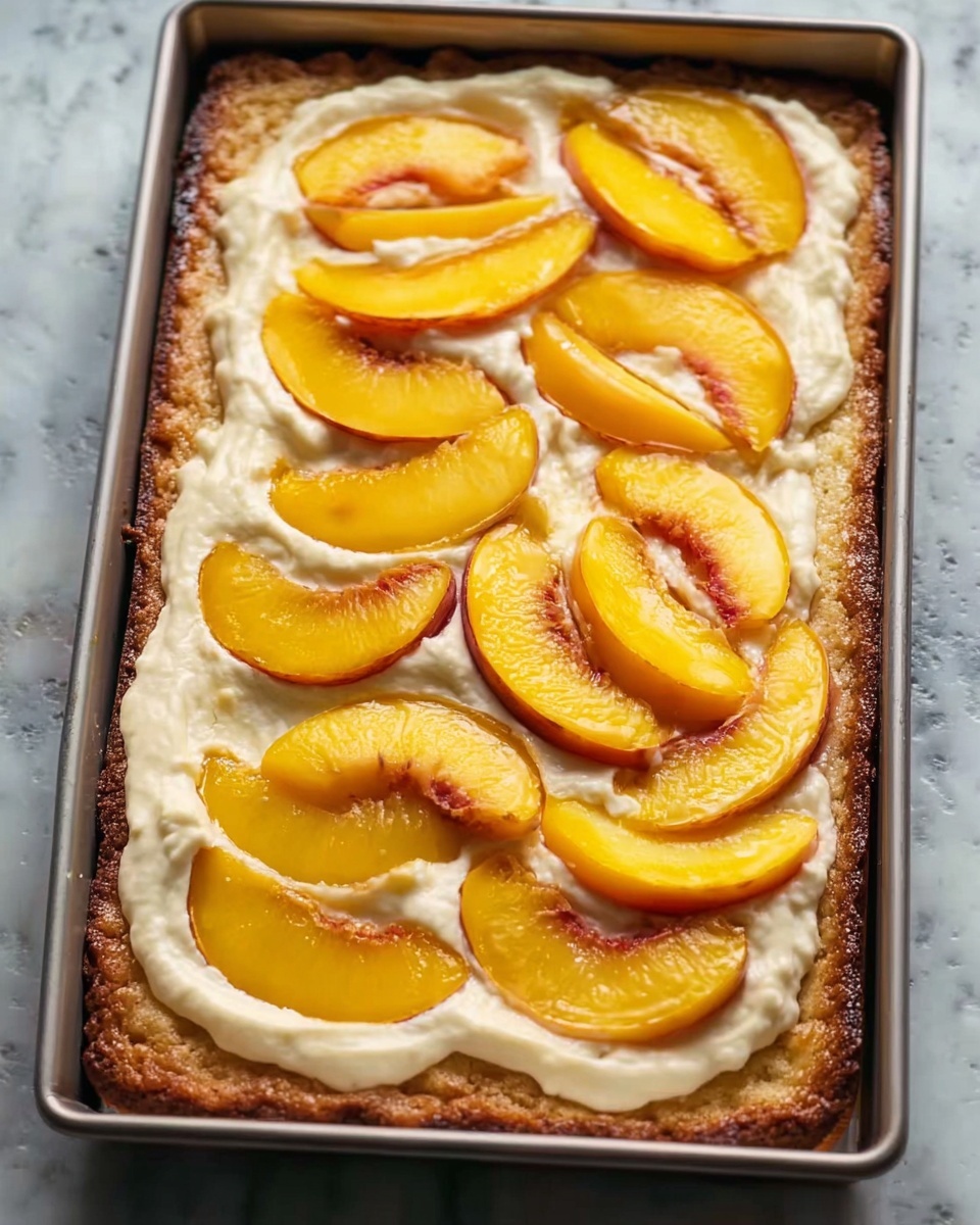 Peaches and Cream Cheese Swirl Loaf Recipe - Recipe Image