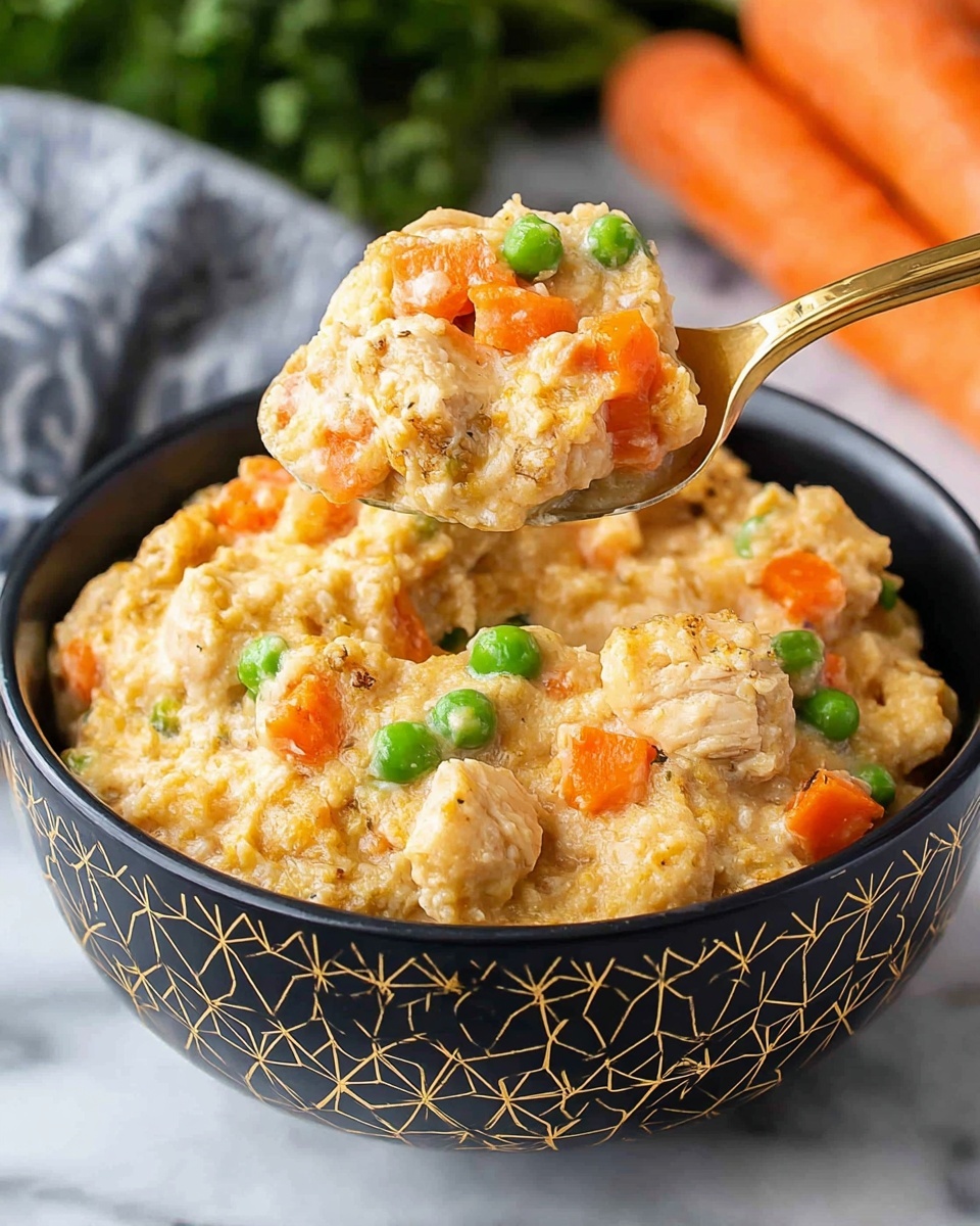 Sweet Potato Chicken Pot Pie Casserole Recipe - Recipe Image