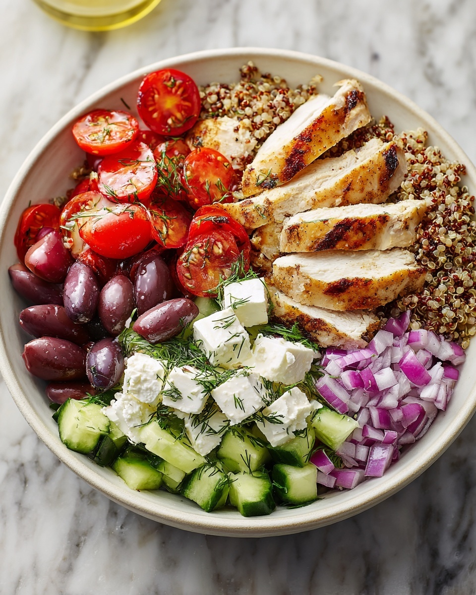 Greek Chicken Bowl Recipe - Recipe Image