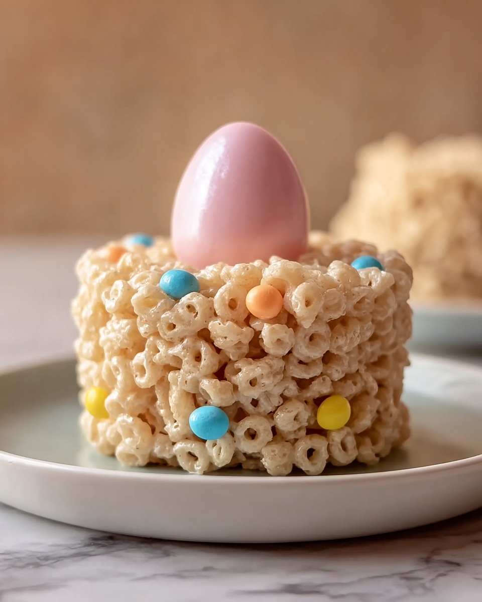 Easter Egg Rice Krispie Treats Recipe - Recipe Image