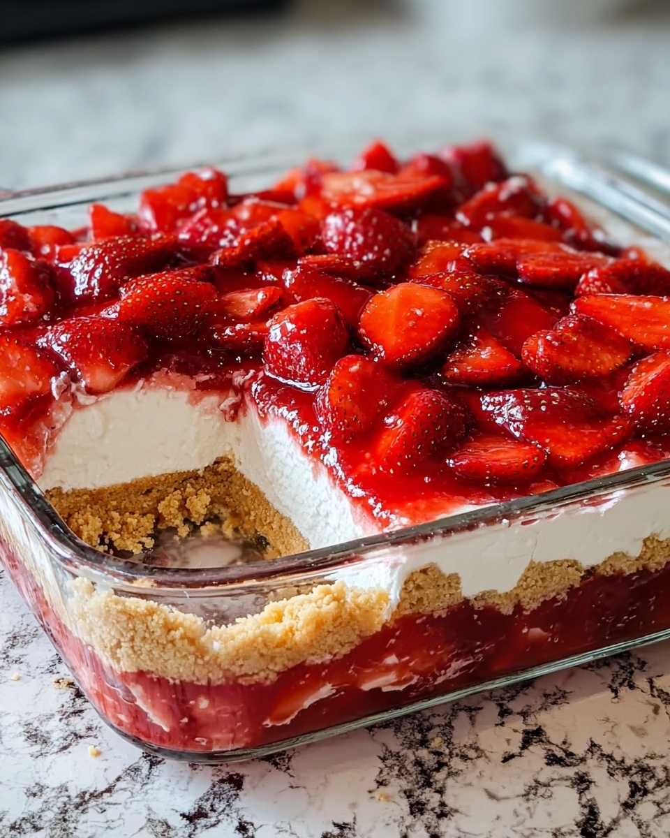 Strawberry Cheesecake Dump Cake Recipe - Recipe Image