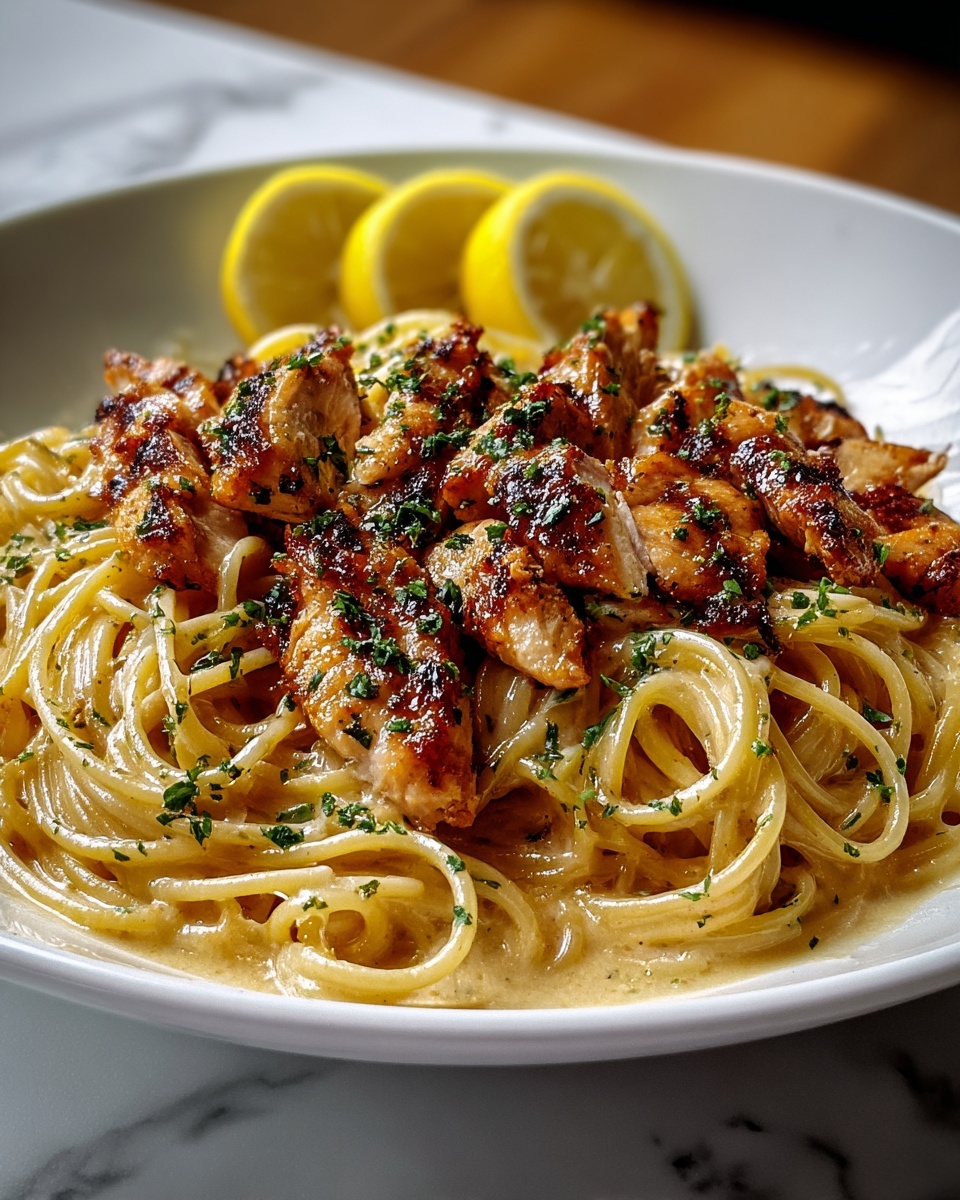 Cowboy Butter Chicken Linguine Recipe - Recipe Image