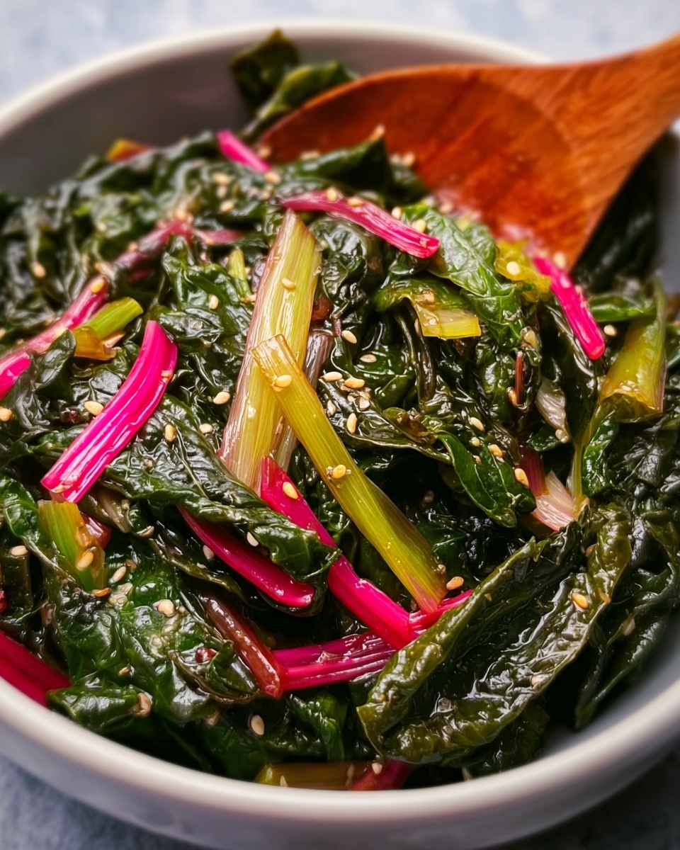 Sesame Sautéed Swiss Chard Recipe - Recipe Image