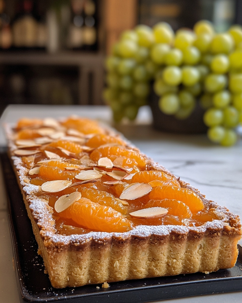 Apricot Almond Tart Recipe - Recipe Image