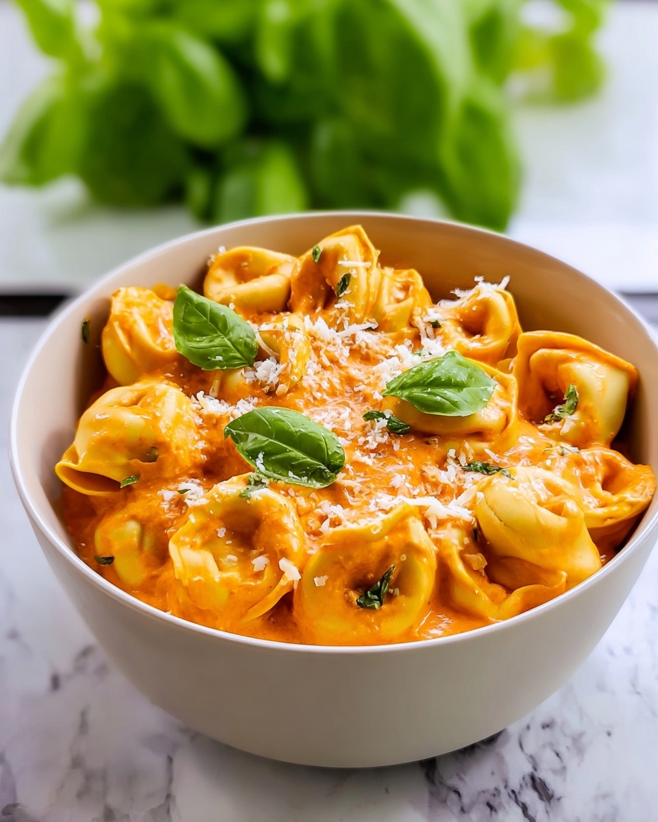 Creamy Spinach Tortellini Chicken Casserole Recipe - Recipe Image