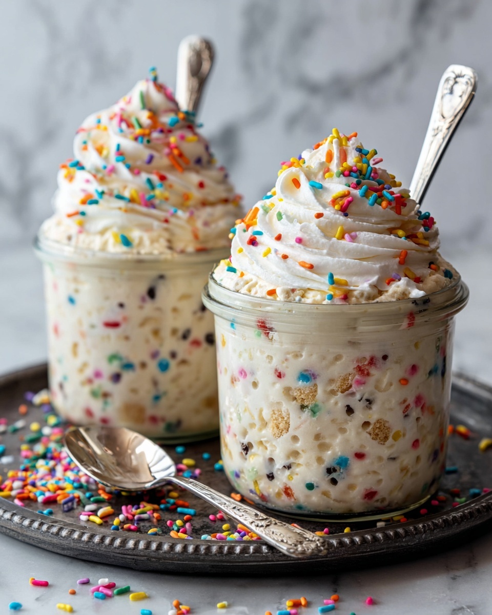Birthday Cake Overnight Oats Recipe - Recipe Image