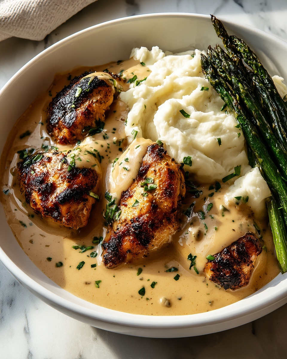 Creamy Garlic Chicken Recipe - Recipe Image