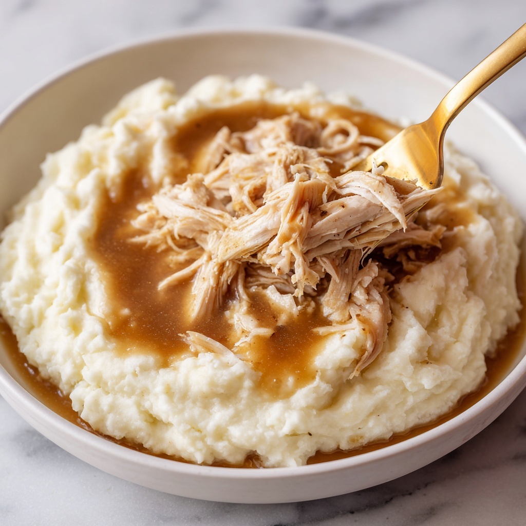 Crock Pot Chicken and Gravy Recipe - Recipe Image