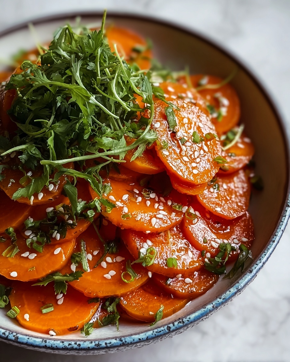 Spicy Korean Carrots Recipe - Recipe Image