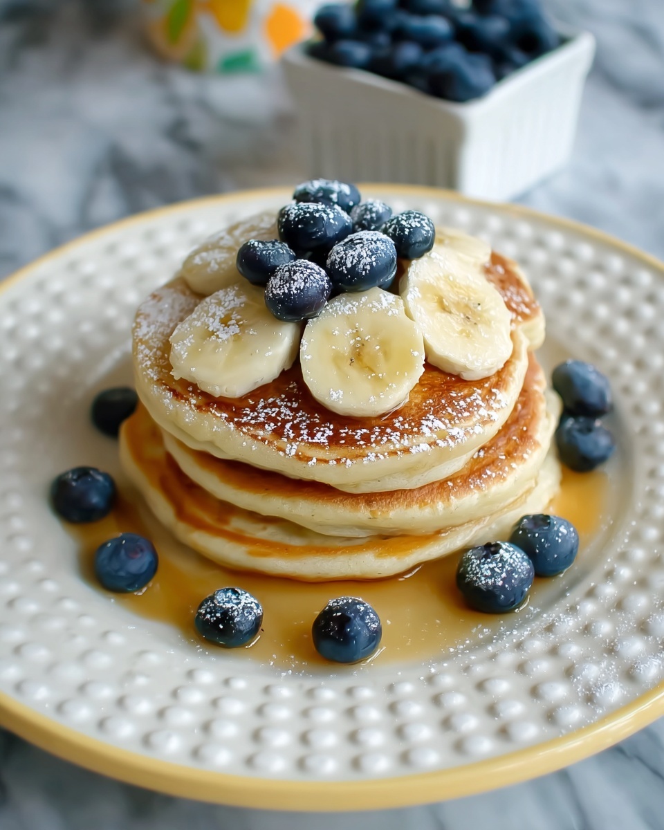 Fluffy Greek Yogurt Pancakes Recipe - Recipe Image