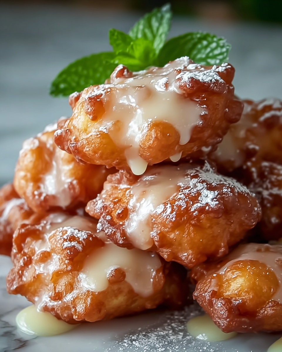 Delicious Fresh Peach Fritters Recipe - Recipe Image
