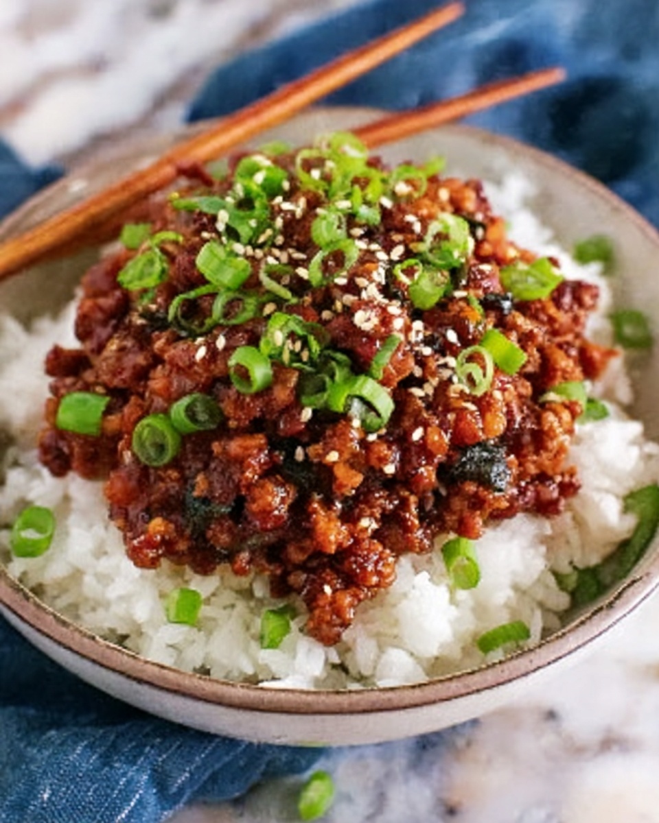 Korean-Style Ground Turkey Bowls Recipe - Recipe Image