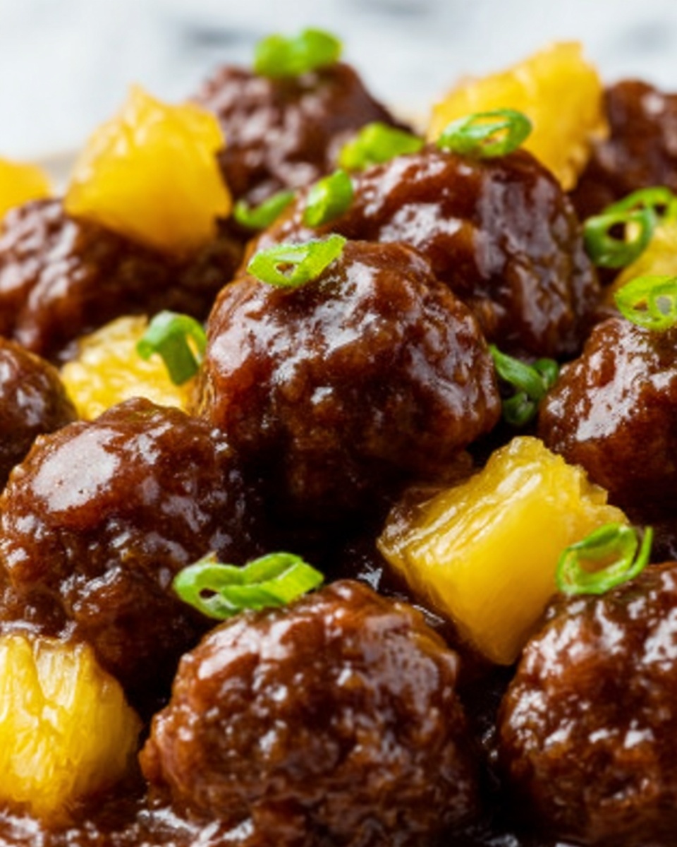Crockpot Sweet and Sour Meatballs Recipe - Recipe Image