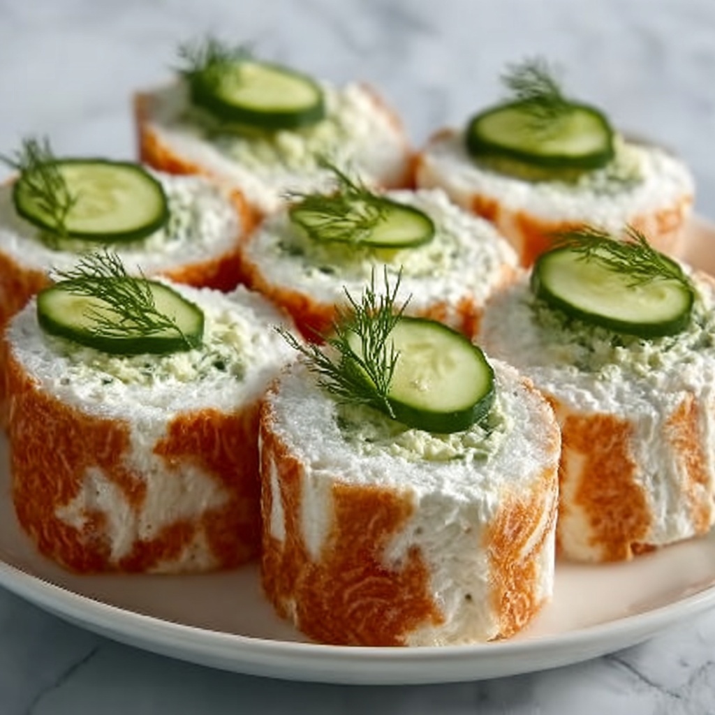 Lazy Cream Cheese Pickle Roll-Ups Recipe - Recipe Image