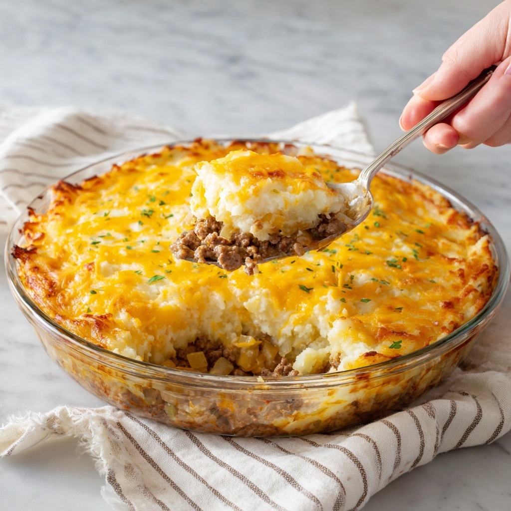Cheddar Bay Ground Beef Cobbler Recipe - Recipe Image