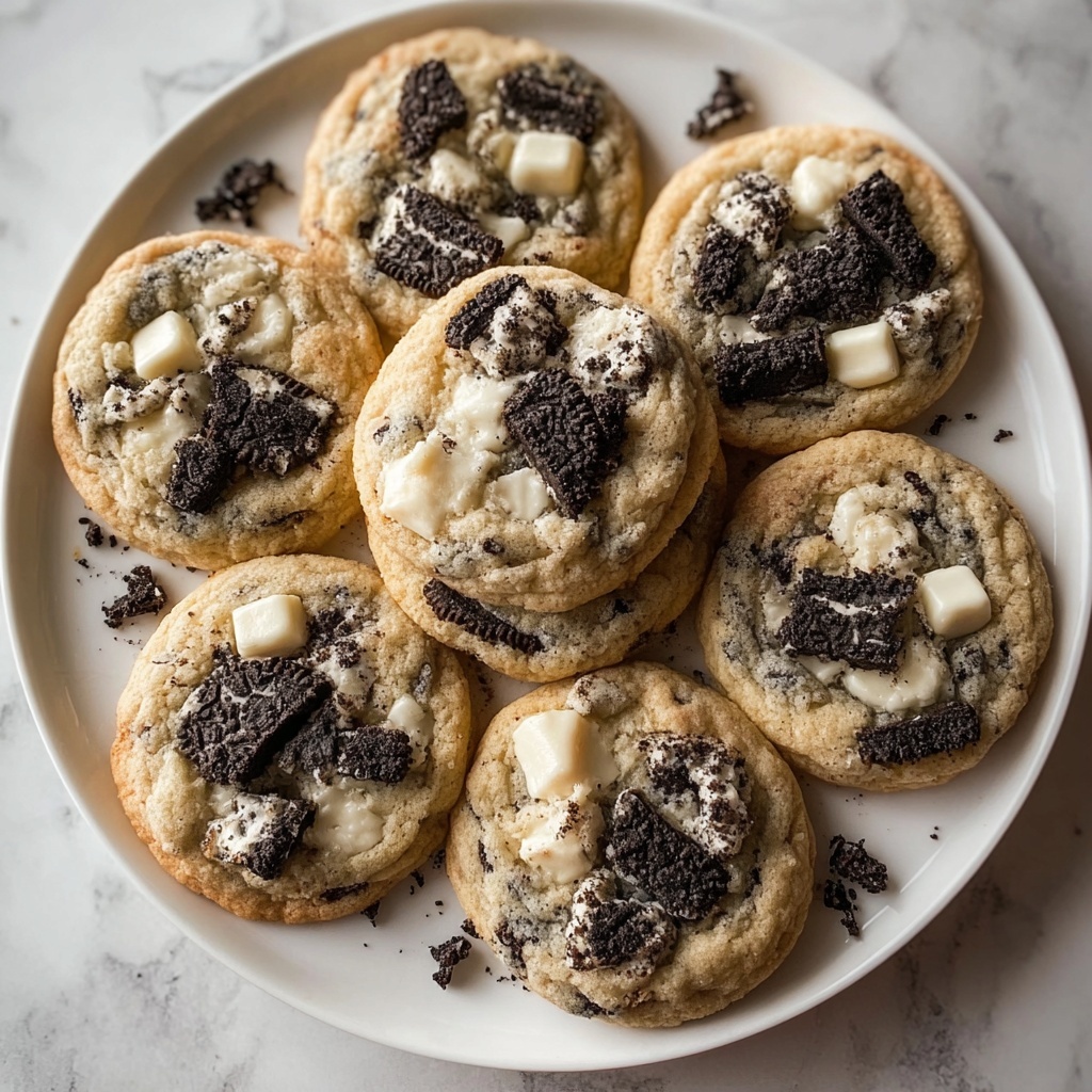 Homemade Cookies ‘n Cream Cookies Recipe - Recipe Image
