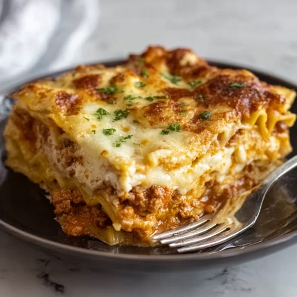 Classic Meat Lasagna Recipe - Recipe Image