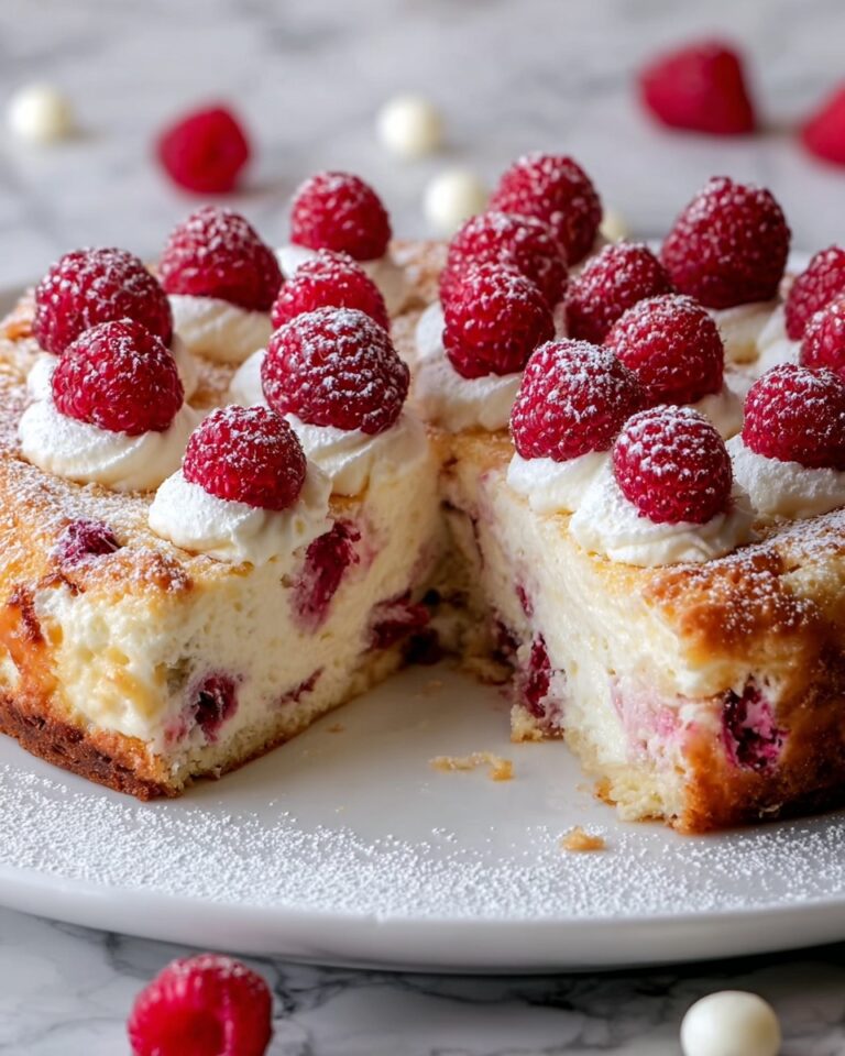 White Chocolate Chip Raspberry Cake Recipe