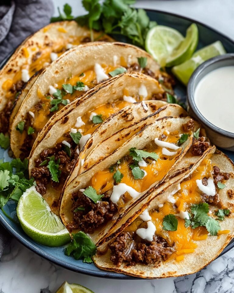 Crispy Cheesy Quesabirria Tacos Recipe