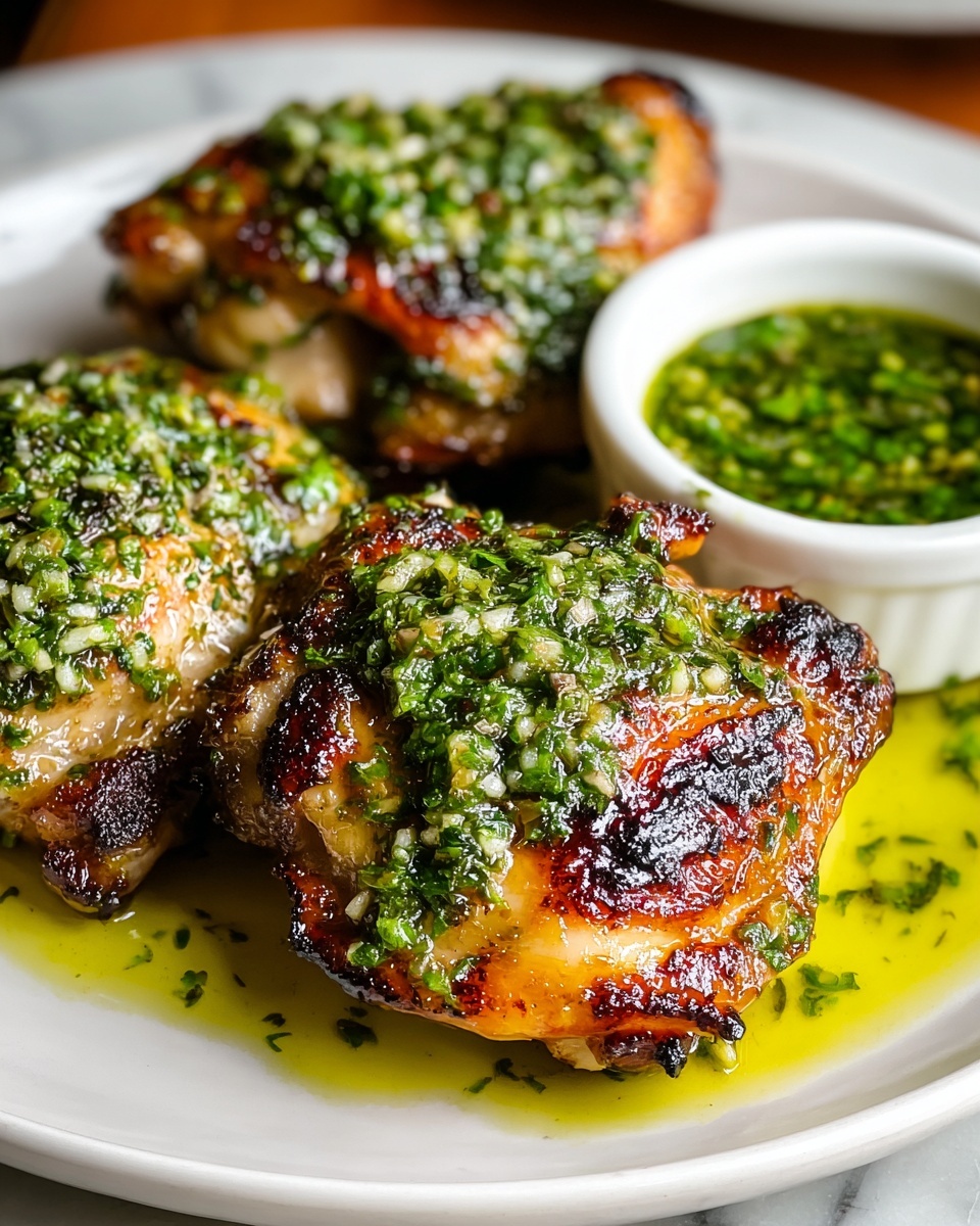 Chimichurri Chicken Thighs Recipe - Recipe Image