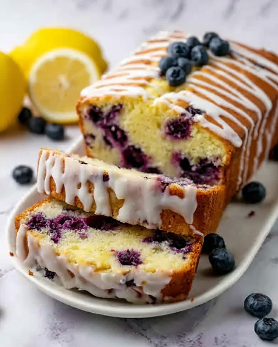 Lemon Blueberry Bread Recipe - Recipe Image