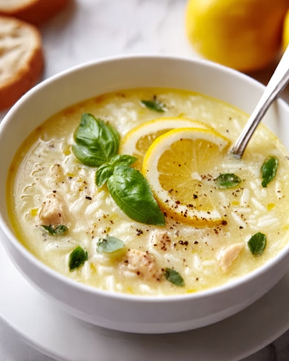 Lemon Orzo Soup for Comfort Recipe - Recipe Image