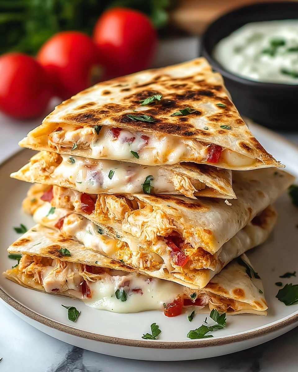Keto Chicken Quesadilla Recipe - Recipe Image