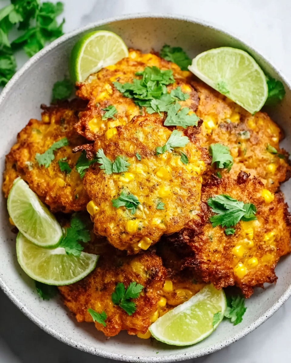 Mexican Street Corn Fritters Recipe - Recipe Image