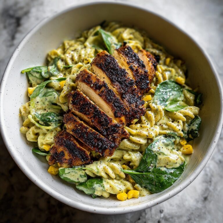 Creamy Roasted Poblano Pasta Recipe