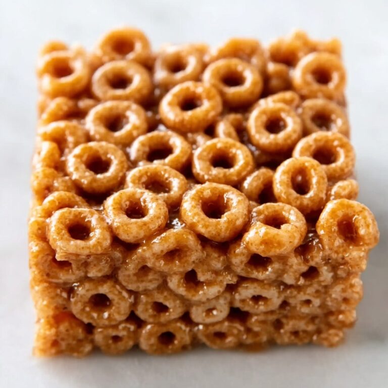 Peanut Butter Cheerio Bars Recipe