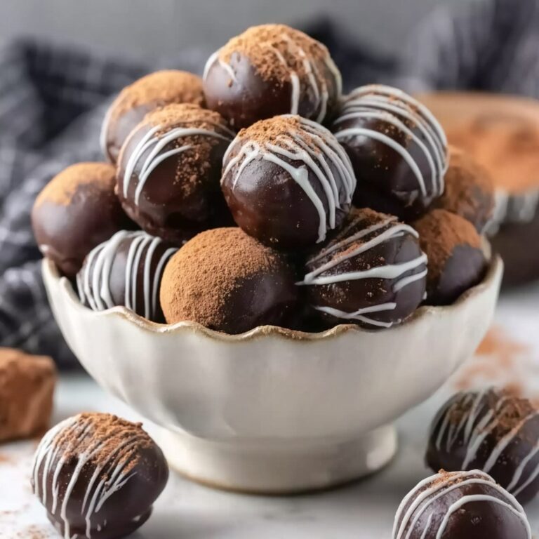 Dark Chocolate Coffee Truffles Recipe