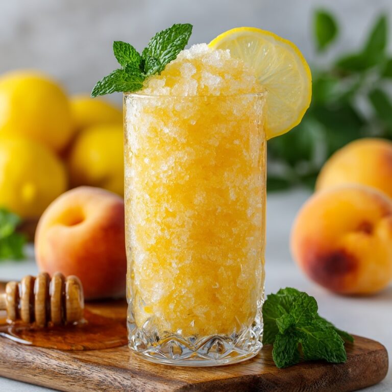 Frozen Peach Lemonade: The Ultimate Summer Refreshment Recipe