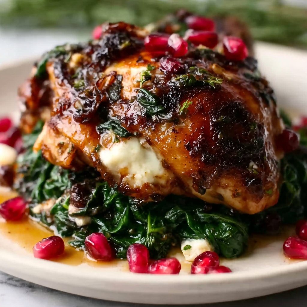 Chicken Stuffed with Brie, Spinach, and Cranberries Recipe - Recipe Image