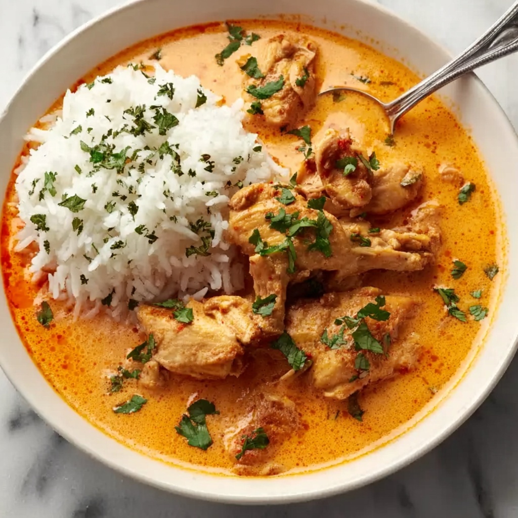 Creamy Butter Chicken with Warm Spices Recipe - Recipe Image