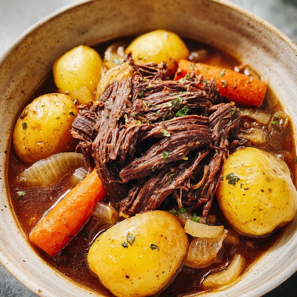 Crockpot Mississippi Pot Roast Recipe - Recipe Image