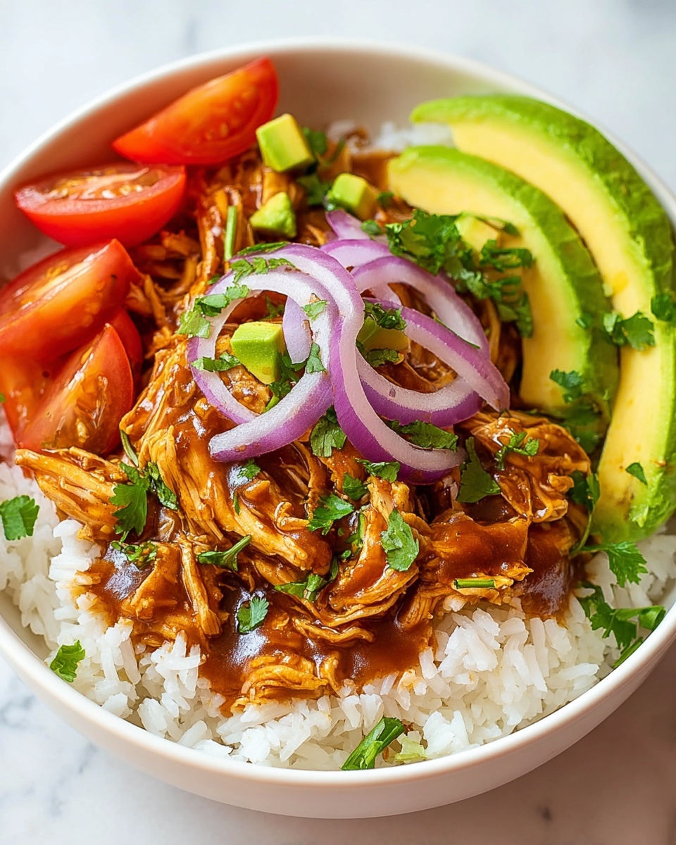 Chicken Enchilada Bowls with Cauliflower Rice Recipe - Recipe Image