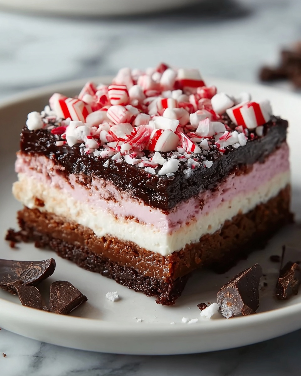 Chocolate Peppermint Lasagna Recipe - Recipe Image