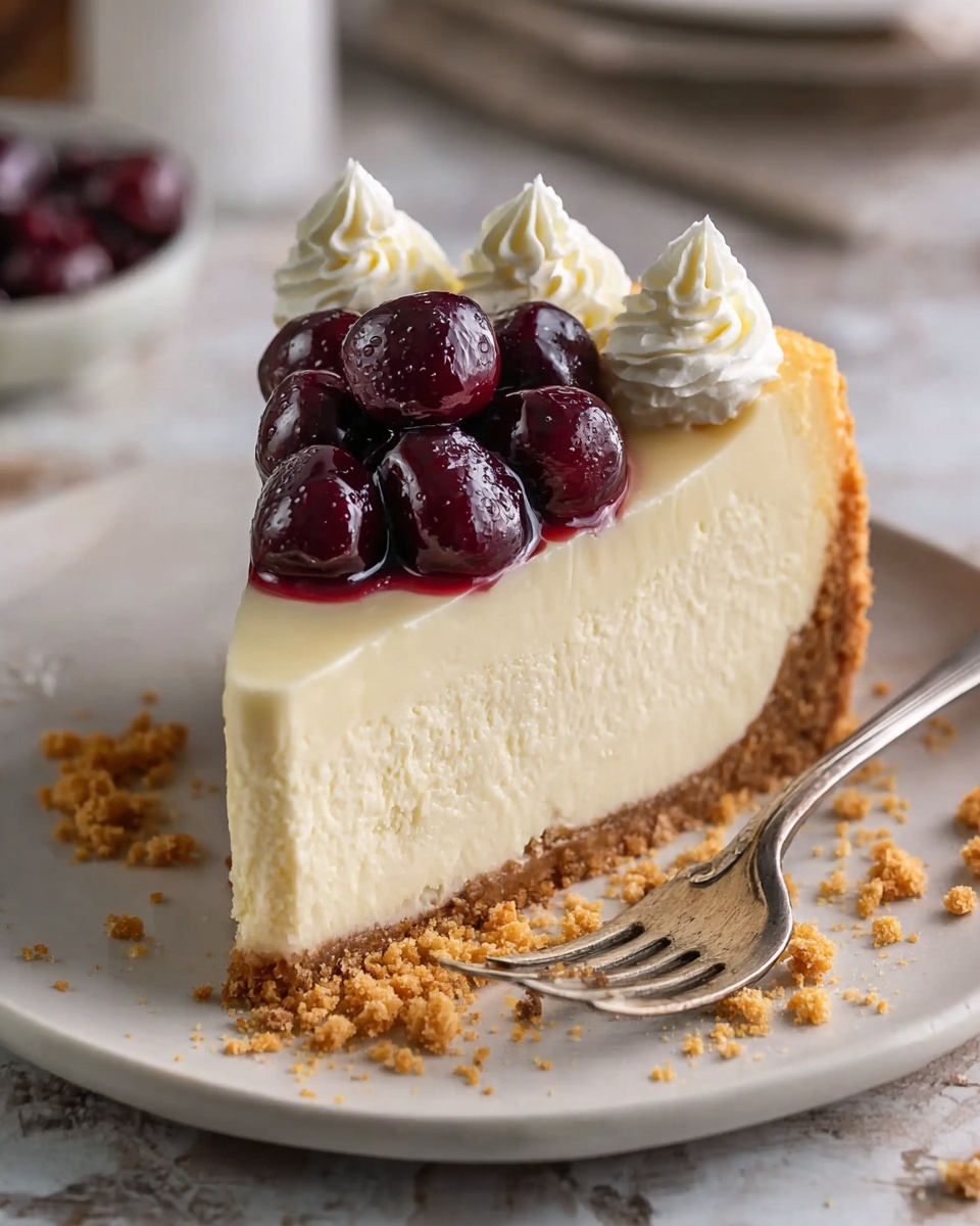 Classic Cheesecake with Fresh Berry Topping Recipe - Recipe Image