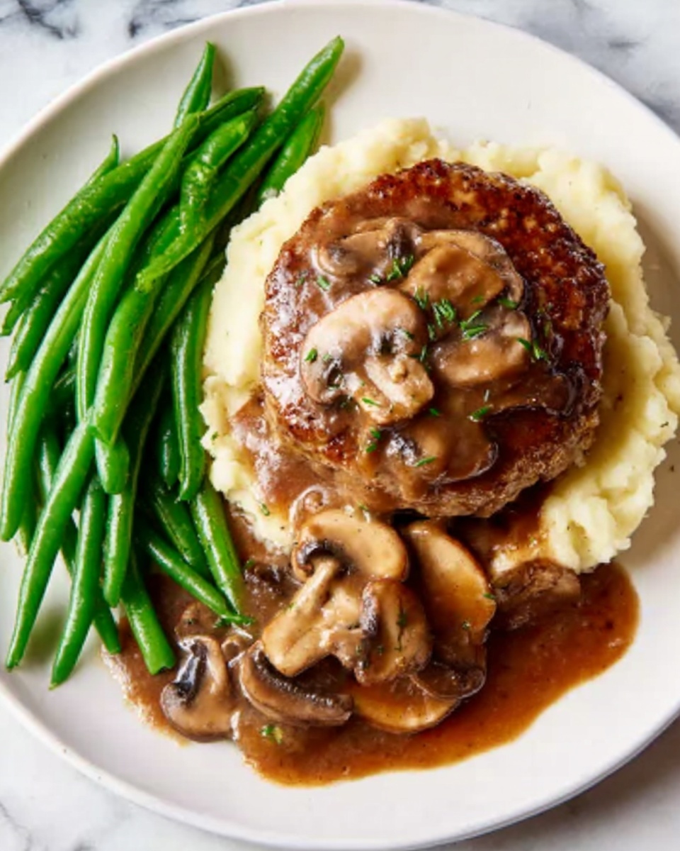 Bobby Flay Salisbury Steak Recipe - Recipe Image