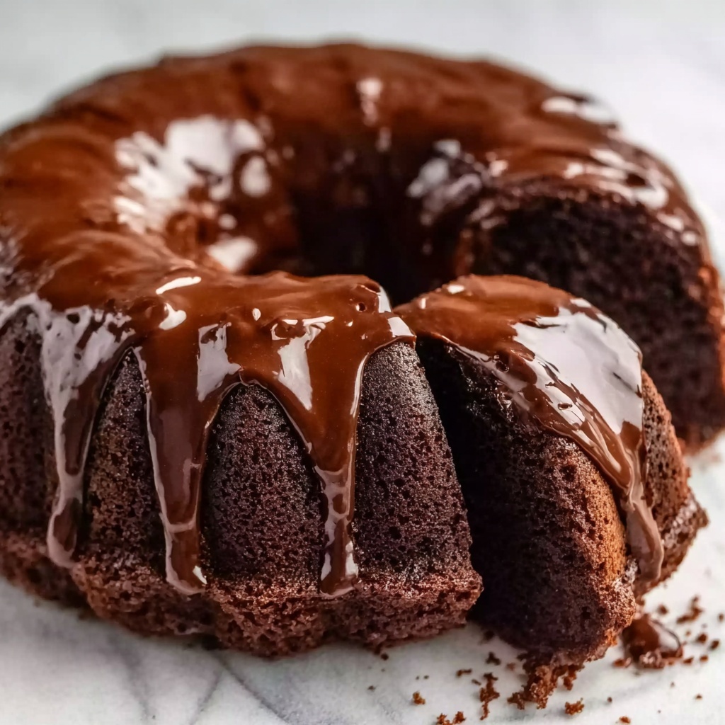 Chocolate Pound Cake Recipe - Recipe Image